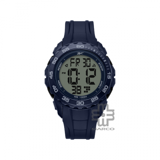 Reebok FRONT RV-FRO-G9-PLPL-WM | Dark Blue | Men Digital Watch | 46MM | 10 ATM | 2Y Warranty Reebok FRONT RV-FRO-G9-PLPL-WM | Dark Blue | Men Digital Watch | 46MM | 10 ATM | 2Y Warranty