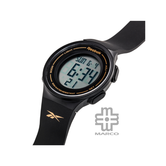 Reebok GENIAL RV-GEN-U9-PBPB-BY | Warrior Black | 42MM | 5 ATM | 2Y Warranty Reebok GENIAL RV-GEN-U9-PBPB-BY | Warrior Black | 42MM | 5 ATM | 2Y Warranty