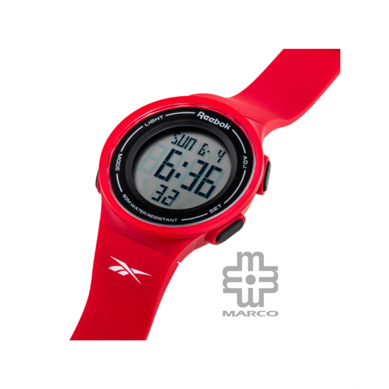 Reebok GENIAL RV-GEN-U9-PRPR-WB | Vector Red | 42MM | 5 ATM | 2Y Warranty Reebok GENIAL RV-GEN-U9-PRPR-WB | Vector Red | 42MM | 5 ATM | 2Y Warranty