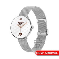 Reebok Smartwatch Glow RV-GL2-L0-A1S1-BB Silver Stainless Steel Strap Women Watch
