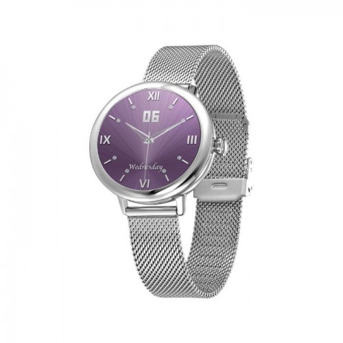 REEBOK Glow | Women Smartwatch | Silver | RV-GLO-L0-A1S1-BB | AMOLED Display 
