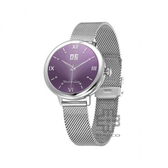 Reebok Glow | Women Smartwatch | Silver | RV-GLO-L0-A1S1-BB | 1.19' AMOLED Display