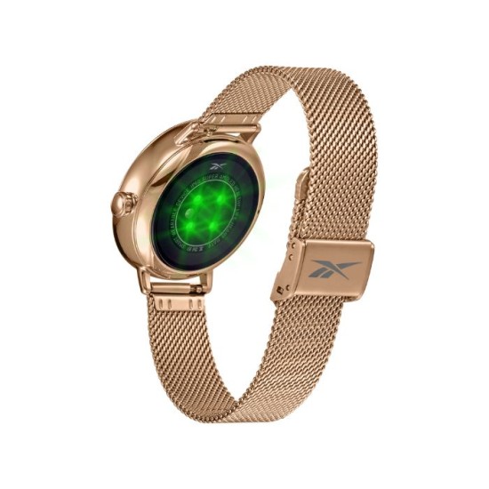 Reebok Glow |  Women Smartwatch | Rose Gold | RV-GLO-L0-A3S3-BB | 1.19' AMOLED Display