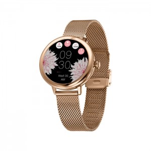 REEBOK Glow |  Women Smartwatch | Rose Gold | RV-GLO-L0-A3S3-BB | AMOLED Display 