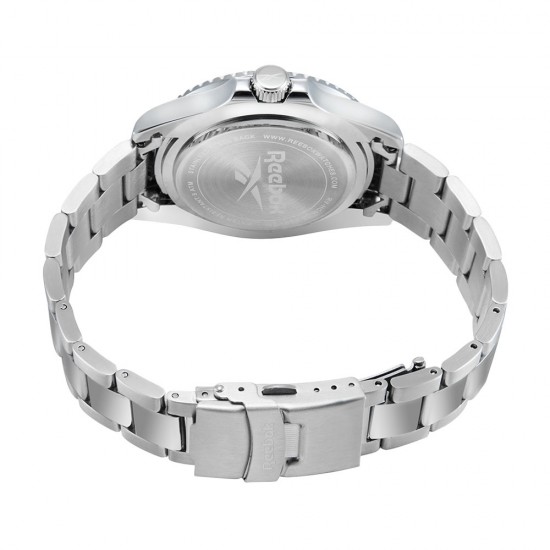Reebok Hommage RV-HOM-G3-AAS1-BW Silver Stainless Steel Strap Men Watch