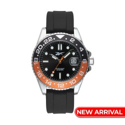 Reebok Hommage RV-HOM-G3-AOIB-BW Black Silicone Strap Men Watch