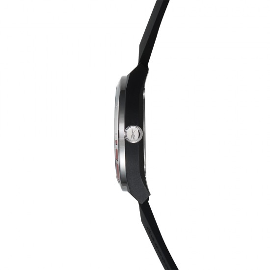 Reebok Legazi RV-LGA-G3-PBIB-B1 Black Silicone Strap Men Watch