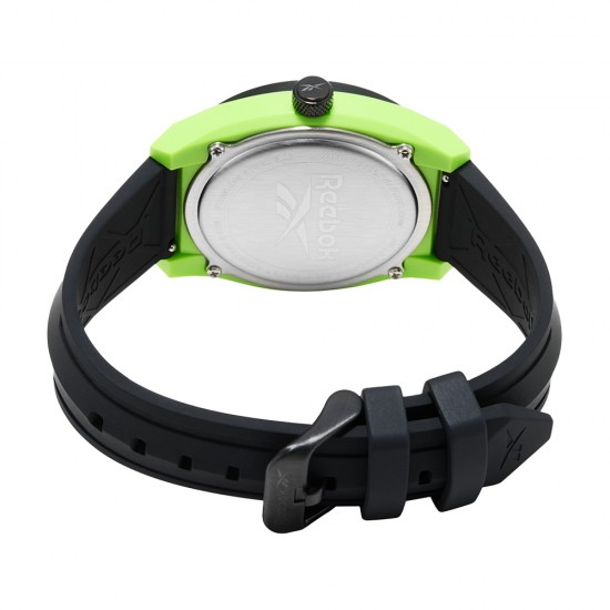Reebok Legazi RV-LGA-G3-PHIB-BH Black Silicone Strap Men Watch