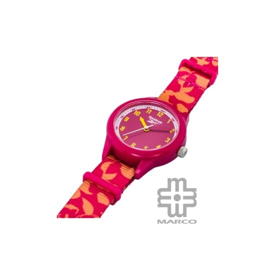 Reebok Little League RV-LIL-K3-PRNR-RY Pink and Orange Kid Watch | Analog Dial | 32MM | 3 ATM | Nylon Strap Reebok Little League RV-LIL-K3-PRNR-RY Pink and Orange Kid Watch | Analog Dial | 32MM | 3 ATM | Nylon Strap
