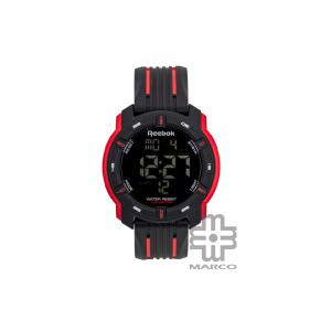 Reebok Locust RV-LOC-G9-PBPB-BR Black Red Men Digital Watch | 45MM| 10ATM | 2Y Warranty