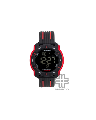 Reebok Locust RV-LOC-G9-PBPB-BR Black Red Men Digital Watch | 45MM| 10ATM | 2Y Warranty