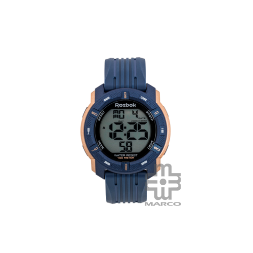 Reebok Locust RV-LOC-G9-PNPN-WN Navy Grey Men Digital Watch | 45MM| 10ATM | 2Y Warranty