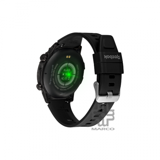 Reebok Motive | Unisex Smartwatch | RV-MTI-G0-PBIB-BB | Warrior Black | AMOLED Display | 47MM