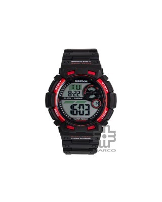 Reebok Patchy RV-PAT-G9-PBPB-WR Black Red Men Digital Watch | 35MM | 10ATM | 2Y Warranty