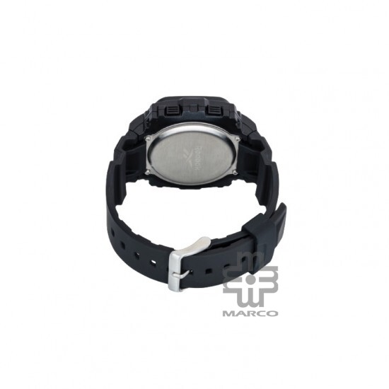 Reebok Proud RV-POD-G9-PBPB-B2 Warrior Black and Gold Men Watch | Digital Dial | 48MM | 10 ATM | PU Strap Reebok Proud RV-POD-G9-PBPB-B2 Warrior Black and Gold Men Watch | Digital Dial | 48MM | 10 ATM | PU Strap
