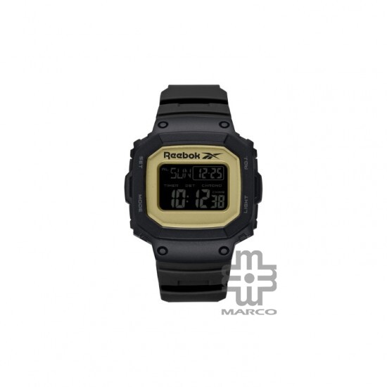 Reebok Proud RV-POD-G9-PBPB-B2 Warrior Black and Gold Men Watch | Digital Dial | 48MM | 10 ATM | PU Strap Reebok Proud RV-POD-G9-PBPB-B2 Warrior Black and Gold Men Watch | Digital Dial | 48MM | 10 ATM | PU Strap