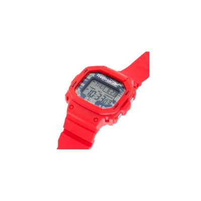 Reebok Proud RV-POD-G9-PRPR-WS Excellent Red Men Watch | Digital Dial | 48MM | 10 ATM | PU with Strap 