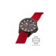 Reebok Primary RV-PRM-G3-SBIR-BR Warrior Black Case and Red Men Watch| Analog Dial | Silicone Strap | 2Y Warranty
