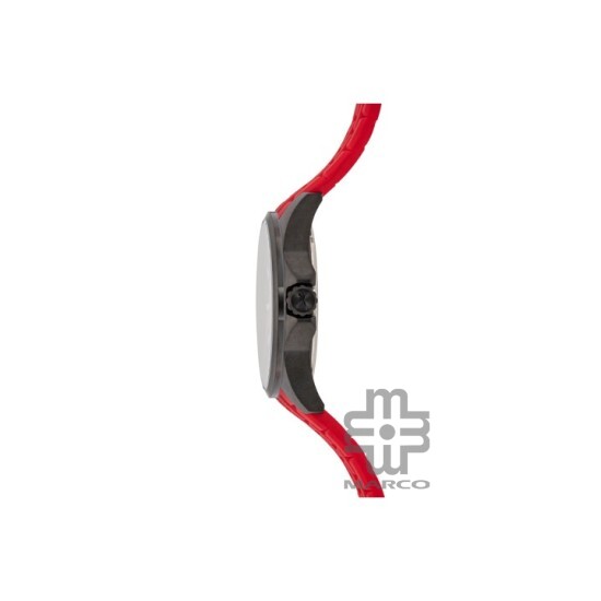 Reebok Primary RV-PRM-G3-SBIR-BR Warrior Black Case and Red Men Watch| Analog Dial | Silicone Strap | 2Y Warranty