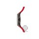 Reebok Primary RV-PRM-G3-SBIR-BR Warrior Black Case and Red Men Watch| Analog Dial | Silicone Strap | 2Y Warranty