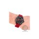 Reebok Primary RV-PRM-G3-SBIR-BR Warrior Black Case and Red Men Watch| Analog Dial | Silicone Strap | 2Y Warranty