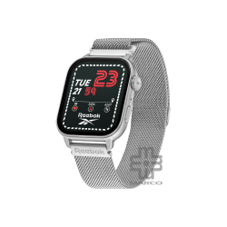Reebok Relay Lite RV-RLI-U0-A1S1-BB|Silver Unisex Smartwatch|1.85" AMOLED Display | Blood Oxygen monitoring