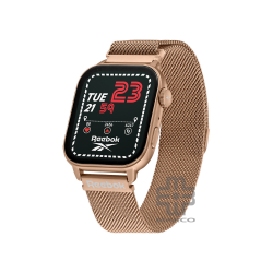 Reebok Relay Lite RV-RLI-U0-A3S3-BB|Rose Gold Unisex Smartwatch|1.85" AMOLED Display | Blood Oxygen monitoring