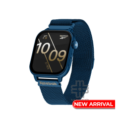 Reebok Relay Lite RV-RLI-U0-ANSN-BB|Navy Blue Unisex Smartwatch|1.85" AMOLED Display | Blood Oxygen monitoring