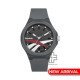 Reebok Run Retro RV-RUN-G2-PAIA-AW Antracite Silicone Strap Men Watch