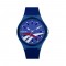 Reebok Run Retro RV-RUN-G2-PLIN-LW Blue Silicone Strap Men Watch