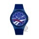 Reebok Run Retro RV-RUN-G2-PLIN-LW Blue Silicone Strap Men Watch