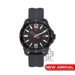 Reebok Spindrop Vibe RV-SPV-G3-PAIA-AR Black Silicone Strap Men Watch