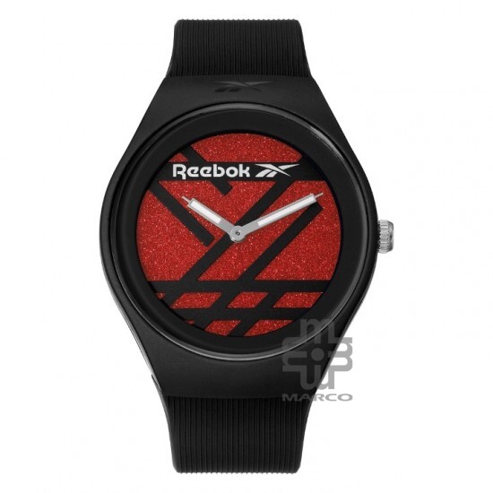 REEBOK Sparkle Run 2.0 RV-SR2-L1-PBPB-R1 Red Dial Black Rubber Strap Analog Women Watch REEBOK Sparkle Run 2.0 RV-SR2-L1-PBPB-R1 Red Dial Black Rubber Strap Analog Women Watch