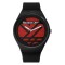REEBOK Sparkle Run 2.0 RV-SR2-L1-PBPB-R1 Red Dial Black Rubber Strap Analog Women Watch
