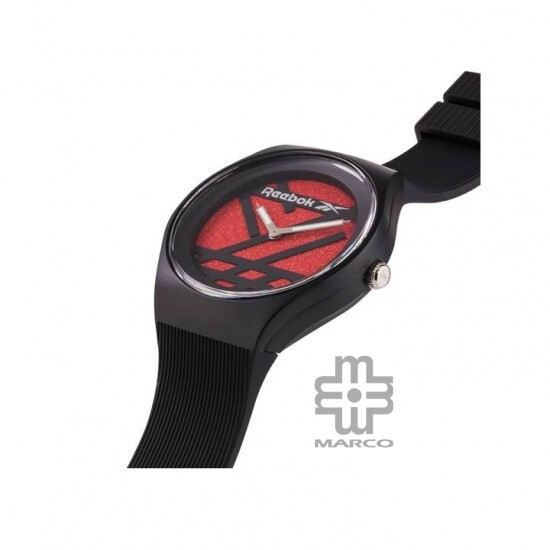 REEBOK Sparkle Run 2.0 RV-SR2-L1-PBPB-R1 Red Dial Black Rubber Strap Analog Women Watch