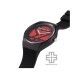 REEBOK Sparkle Run 2.0 RV-SR2-L1-PBPB-R1 Red Dial Black Rubber Strap Analog Women Watch