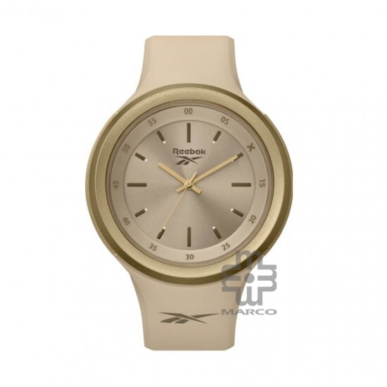 REEBOK WARM UP RV-TWF-L2-PEPE-E2 BEIGE SILICON STRAP WOMEN WATCH REEBOK WARM UP RV-TWF-L2-PEPE-E2 BEIGE SILICON STRAP WOMEN WATCH