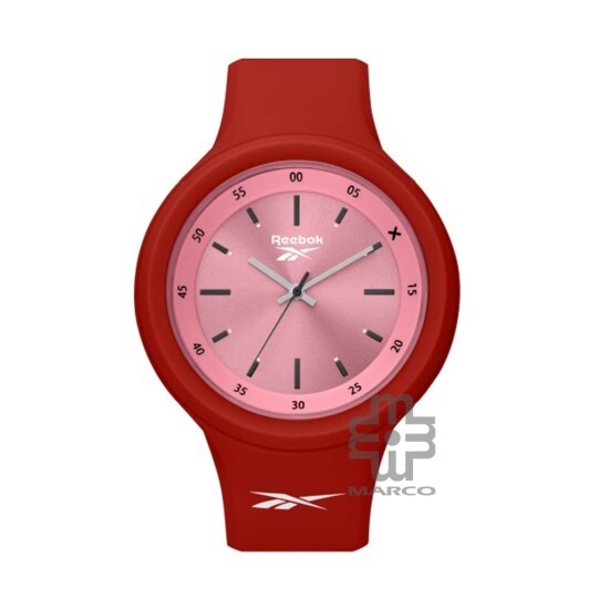 REEBOK WARM UP RV-TWF-L2-PRPR-QL RED SILICON STRAP WOMEN WATCH REEBOK WARM UP RV-TWF-L2-PRPR-QL RED SILICON STRAP WOMEN WATCH