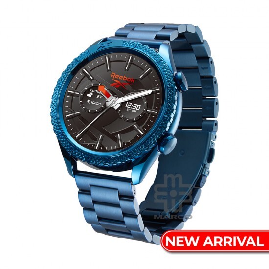 Reebok Smartwatch ULTRU1 RV-ULT-U0-ANSN-BB Blue Stainless Steel Strap Men Watch