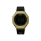 Reebok United RV-UNI-G9-S2PB-B2 Warrior Black Gold PU with SS Buckle Unisex Digital Watch | 44MM | 10ATM | 2Y Warranty