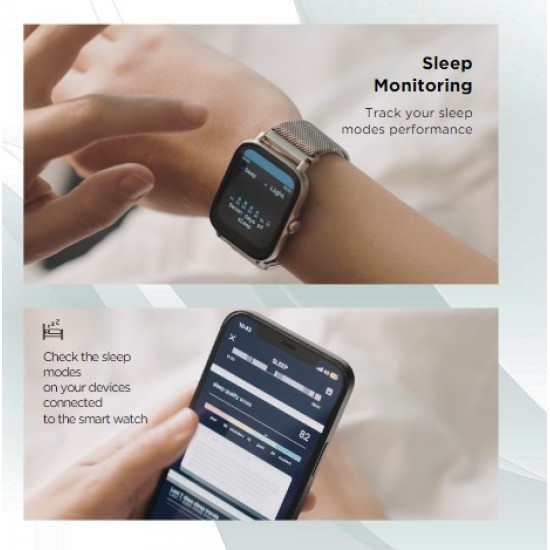 Reebok Relay 2.0 Silver Call Function and Fitness Trackers | Multiple Sports Modes | Unisex Smart Watch Reebok Relay 2.0 Silver Call Function and Fitness Trackers | Multiple Sports Modes | Unisex Smart Watch