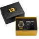 Caterpillar H-Dial SET-QA-137 | Black Yellow Silicone Strap| Analog Watch | FREE 2x strap Caterpillar H-Dial SET-QA-137 | Black Yellow Silicone Strap| Analog Watch | FREE 2x strap