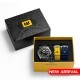 CAT SET-QG-141-21-121 Black Silicone Band Analog Watch | 10 ATM | 44MM | 2Y Warranty