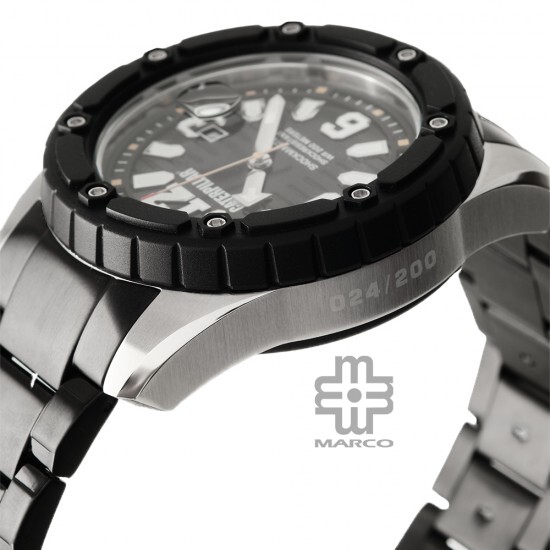 CAT SHOCKMASTER LIMITED-EDITION SG-141-21-131 Black Multi Band Analog Watch | 20 ATM | 45MM | 2Y Warranty