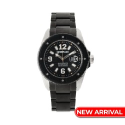 CAT SHOCKMASTER LIMITED-EDITION SG-141-21-131 Black Multi Band Analog Watch | 20 ATM | 45MM | 2Y Warranty