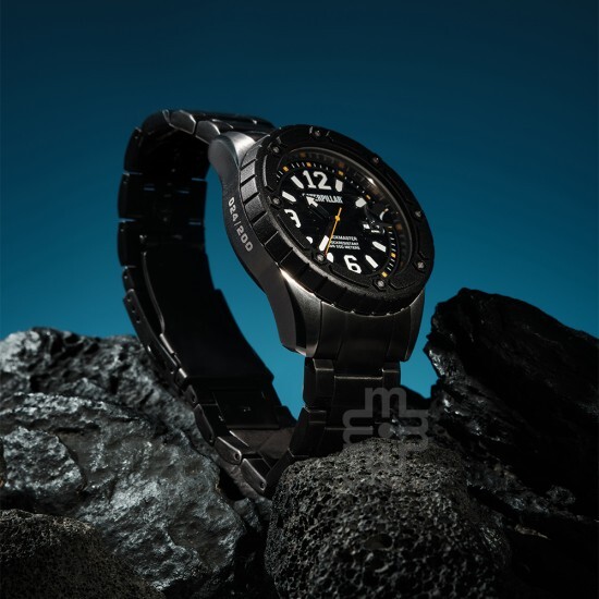 CAT SHOCKMASTER LIMITED-EDITION SG-141-21-131 Black Multi Band Analog Watch | 20 ATM | 45MM | 2Y Warranty