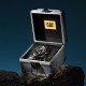 CAT SHOCKMASTER LIMITED-EDITION SG-141-21-131 Black Multi Band Analog Watch | 20 ATM | 45MM | 2Y Warranty