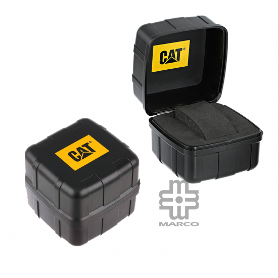 CAT SHOCKMASTER EVO BLACK SJ-141-11-131 STAINLESS STEEL STRAP MEN WATCH CAT SHOCKMASTER EVO BLACK SJ-141-11-131 STAINLESS STEEL STRAP MEN WATCH