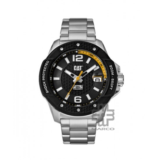 CAT SHOCKMASTER EVO BLACK SJ-141-11-131 STAINLESS STEEL STRAP MEN WATCH CAT SHOCKMASTER EVO BLACK SJ-141-11-131 STAINLESS STEEL STRAP MEN WATCH