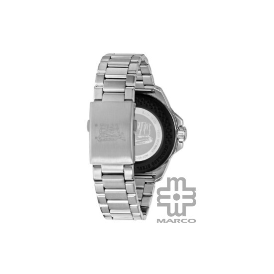 Caterpillar Shockmaster SJ-141-11-131 Black Stainless Steel Analog Watch | 20 ATM | 3HD Movement | Shock Resistant 